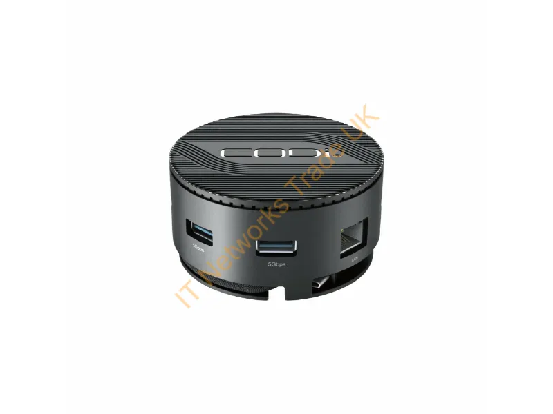 A01059 - Codi A01059 Laptop Dock/Port Replicator Wired Black