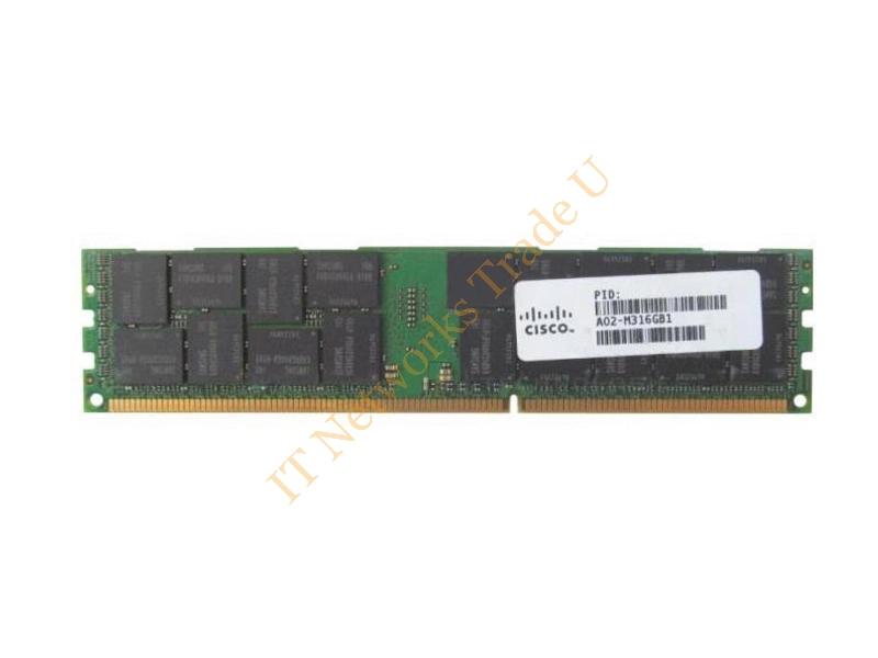 A02-M316GB1-2 Cisco 16GB Kit (2 X 8GB) DDR3-1333MHz PC3-10600 ECC Registered CL9 240-Pin DIMM Dual Rank Memory Server Memory