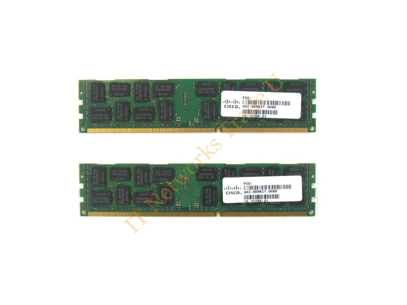 A02-M316GB3-2 Cisco 16GB Kit (2 X 8GB) DDR3-1333MHz PC3-10600 ECC Registered CL9 240-Pin DIMM 1.35V Low Voltage Dual Rank Memory Server Memory