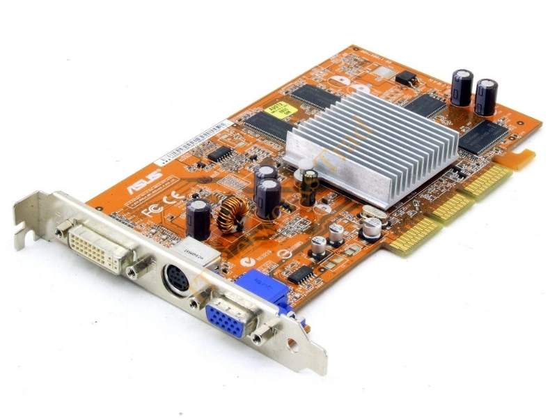 A062C ASUS 128MB DVI AGP Video Graphics Card