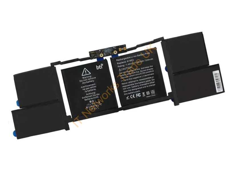 A1953-BTI - Bti A1953- Industrial Rechargeable Battery Lithium Polymer (Lipo) 7336 Mah 11.4 V