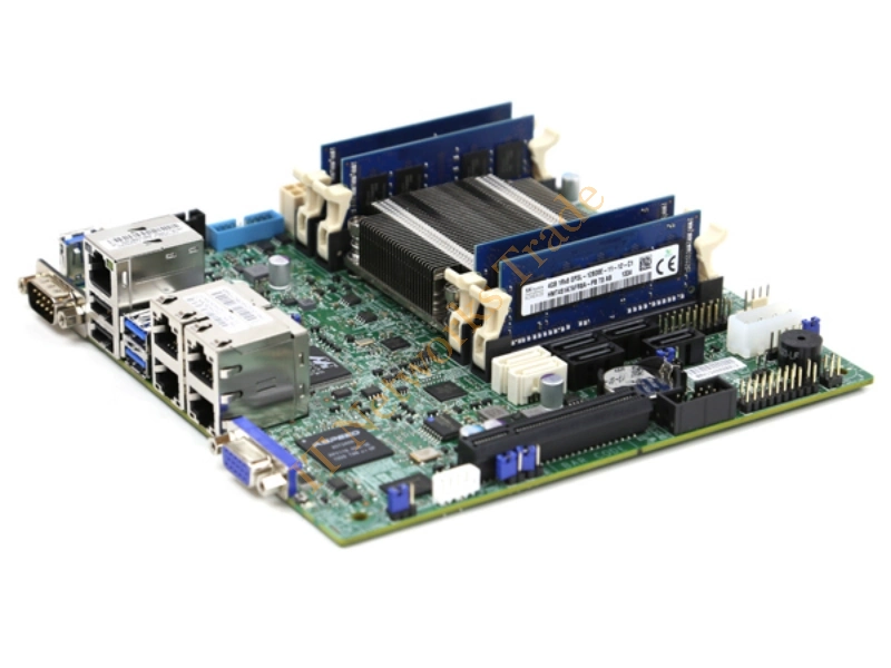 A1SAI-2550F-O Supermicro Intel Atom C2550/ DDR3/ SATA3/USB3.0/ V/4GbE/ Mini-ITX Motherboard / CPU Combo Desktop Motherboard