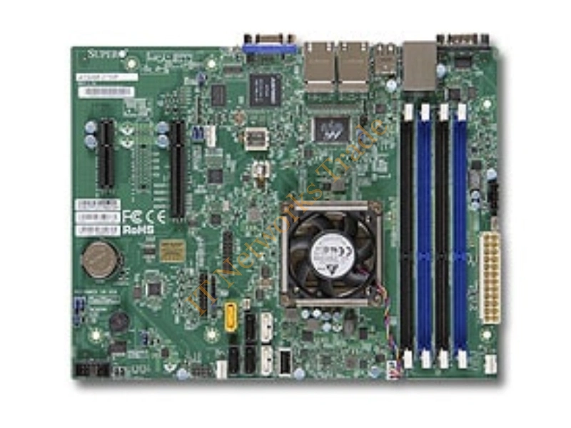 A1SAM-2750F-O Supermicro Intel Atom C2750/ DDR3/ SATA3/ V/4GbE/ MicroATX Motherboard / CPU Combo Desktop Motherboard