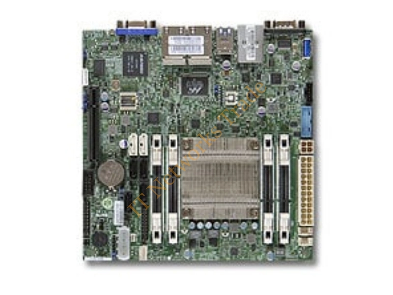 A1SRI-2758F-B Supermicro Intel Atom C2758/ DDR3/ SATA3/USB3.0/ V/4GbE/ Mini-ITX Motherboard / CPU Combo Desktop Motherboard