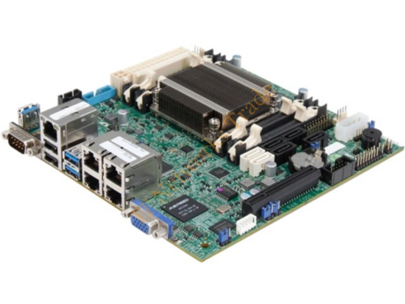 A1SRI-2758F-O Supermicro Intel Atom C2758/ DDR3/ SATA3/USB3.0/ V/4GbE/ Mini-ITX Motherboard / CPU Combo Desktop Motherboard