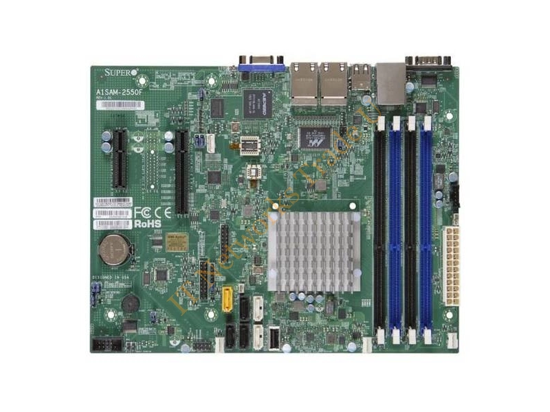 A1SRM-2758F-B Supermicro Intel Atom C2758/ DDR3/ SATA3/ V/4GbE/ MicroATX Motherboard / CPU Combo Desktop Motherboard