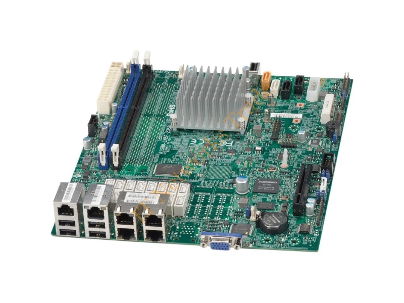 A1SRM-LN5F-2358-B Supermicro Intel Atom C2358/ DDR3/ SATA3/ V/5GbE/ MicroATX Motherboard / CPU Combo Desktop Motherboard