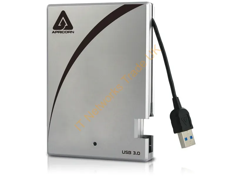 A25-3USB-S256 - Apricorn Aegis Portable 3.0 256 Gb Usb 3.2 Gen 1 (3.1 Gen 1) Black, Silver