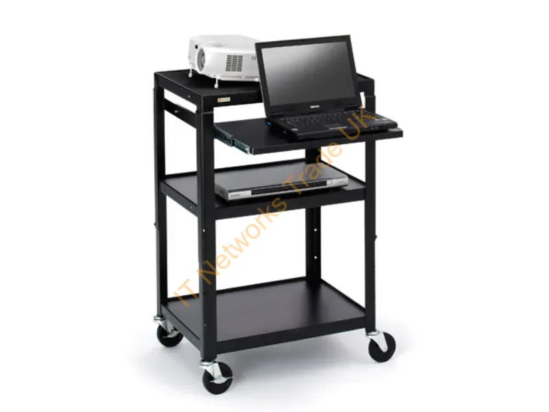 A2642NS-E5 - Bretford A2642Ns-E5 Multimedia Cart/Stand Black