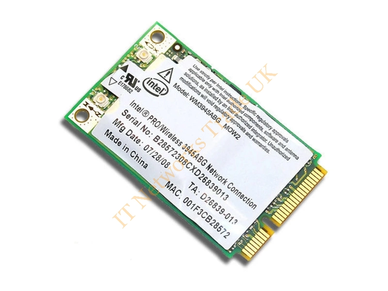 A26968-002 Intel 2.4GHz 11Mbps Wireless LAN PC Card Wireless LAN Card