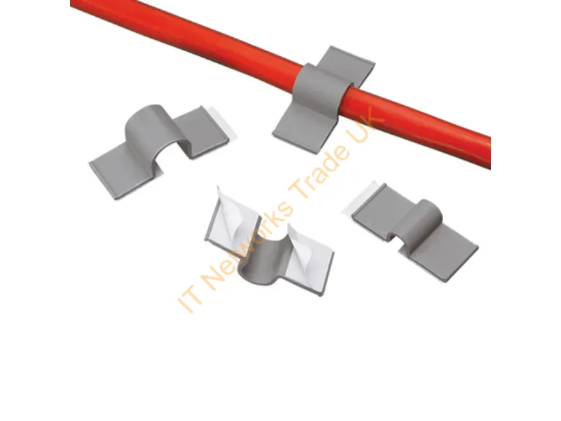 A2C38-A-C8 - Panduit A2C38-A-C8 Cable Clamp Gray 100 Pc(S)