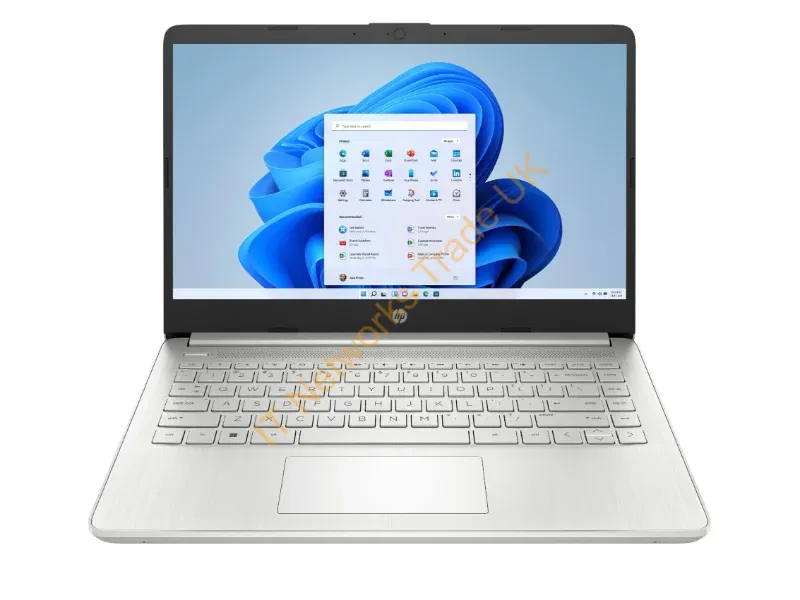 A2SA7EA - HP 14s-dq5013na Intel� Core� i3 i3-1215U Laptop 35.6 cm (14") Full HD 4 GB DDR4-SDRAM 128 GB SSD Wi-Fi 5 (802.11ac) Windows 11 Home in S mode Silver
