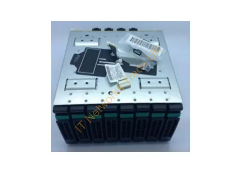 Intel 2U Hot-swap 8x2.5inch SAS/NVMe Combo Drive Bay Kit A2U8X25S3PHS 2.5"" Carrier panel Black,Stainless steel Accessory