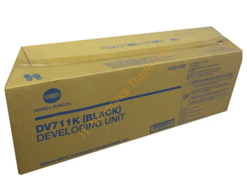 A2X203D - Konica Minolta A2X203D/DV-711K Developer unit black, 1,200K pages for KM Bizhub C 654