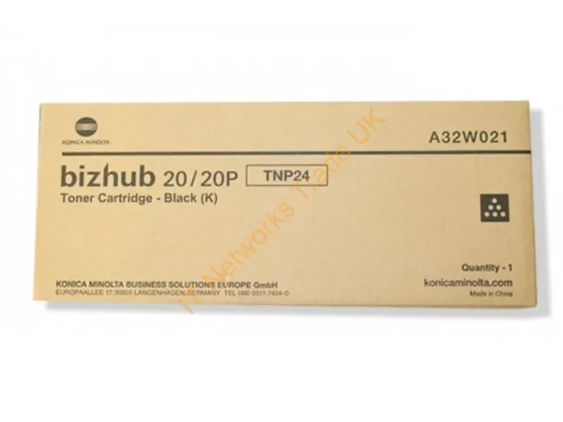 A32W021 - Konica Minolta A32W021 (TNP-24) Toner black, 8K pages @ 5% coverage Accessory