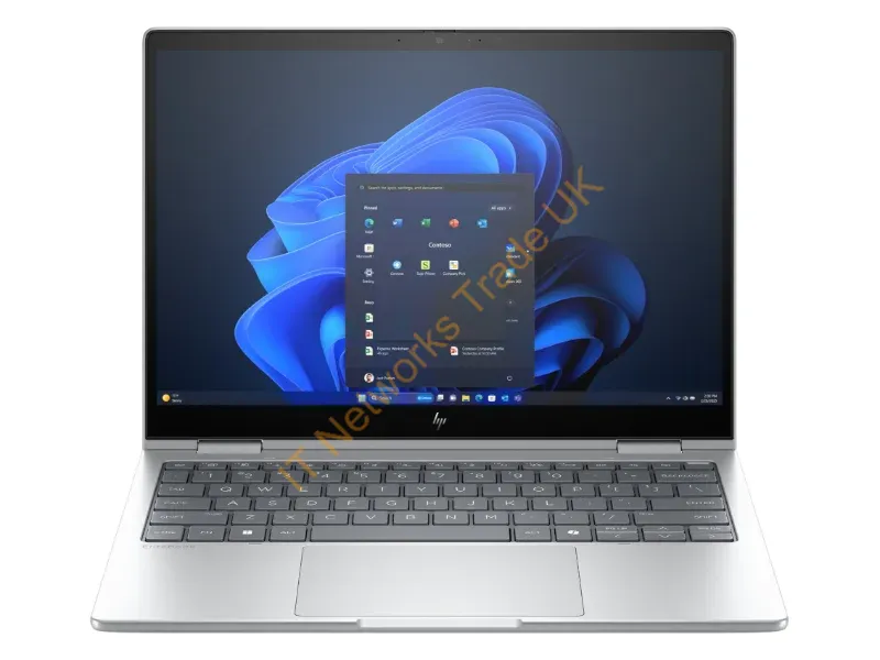 A37K9ET#ABU - HP EliteBook 8 Flip G1i AI PC Intel Core Ultra 7 255U Hybrid (2-in-1) 33.8 cm (13.3") Touchscreen WUXGA 32 GB LPDDR5x-SDRAM 512 GB SSD Wi-Fi 7 (802.11be) Windows 11 Pro Silver