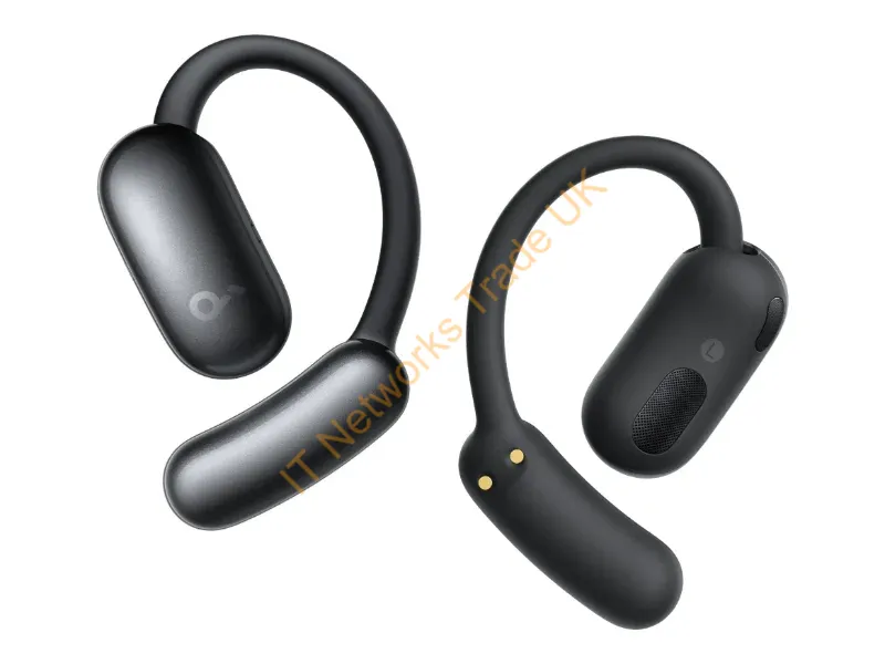 A3874G12 - Soundcore Aerofit 2 Headset Wireless Ear-hook, Open-ear Calls/Music/Sport/Everyday USB Type-C Bluetooth Black