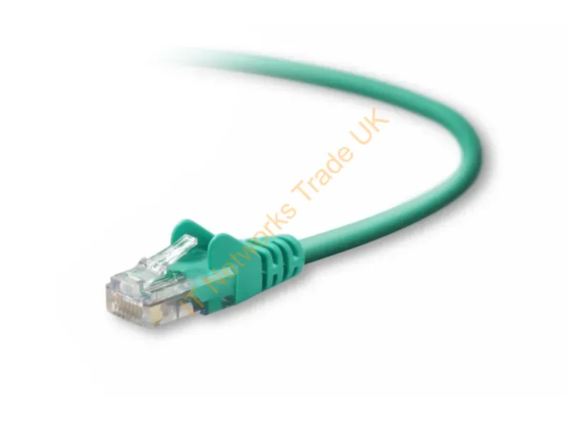 A3L791-01-GRN-S Belkin 1FT Cat5e Ethernet Patch Cable (Green) Network Ethernet Cable