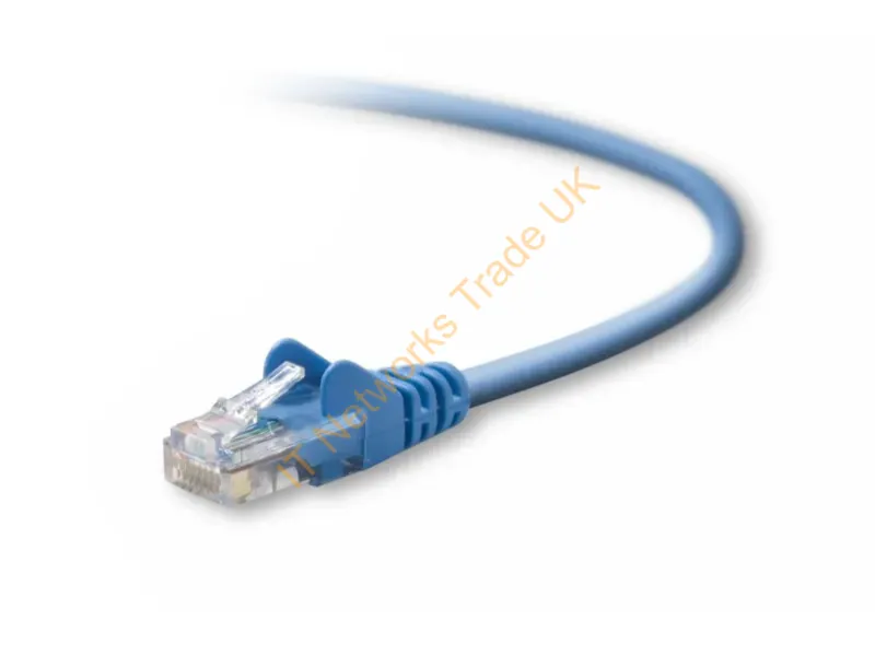 A3L791-03-BLU-S Belkin 3FT Cat5E Snagless Ethernet Patch Cable (Blue) Network Ethernet Cable