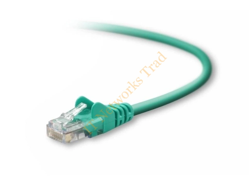 A3L791-04-GRN Belkin 4ft Cat5e RJ45 Network Patch Cable (Green) Network Ethernet Cable