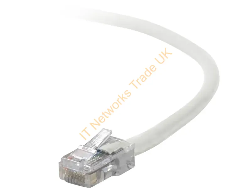 A3L791-04-WHT Belkin 4ft Cat5e RJ45 Network Patch Cable (White) Network Ethernet Cable