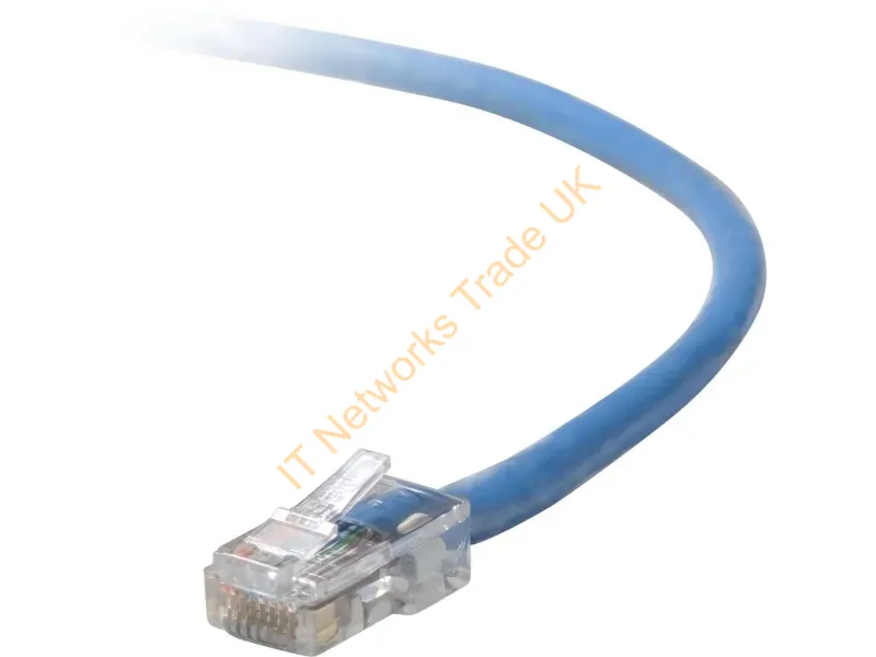 A3L791-06-BLU Belkin 6ft Cat5e RJ45 Network Patch Cable (Blue) Network Ethernet Cable