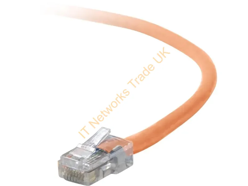 A3L791-07-ORG Belkin 7ft Cat5e Snagless Network Patch Cable (Orange) Network Ethernet Cable