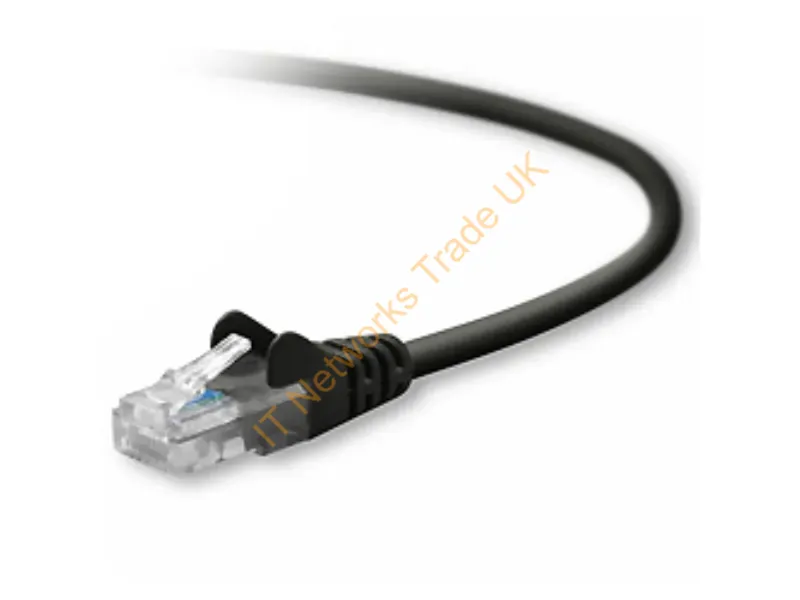 A3L791-100-BK-S Belkin 100ft Cat5e RJ45 Network Patch Cable Network Ethernet Cable