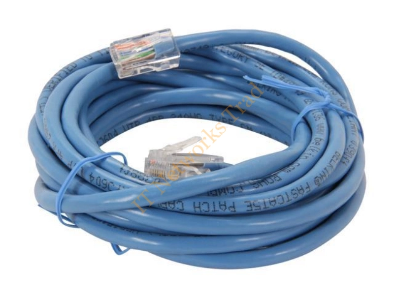 A3L791-12-BLU-A1 Belkin 12ft Cat5e RJ45 Network Patch Cable (Blue) Network Ethernet Cable