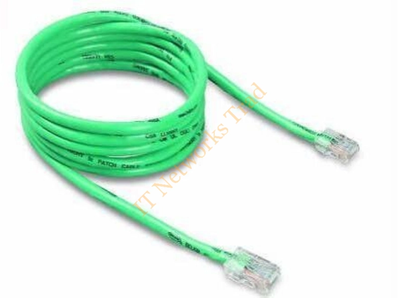 A3L791-14-GRN Belkin 14ft Cat5e RJ45 Snagless Network Patch Cable (Green) Network Ethernet Cable