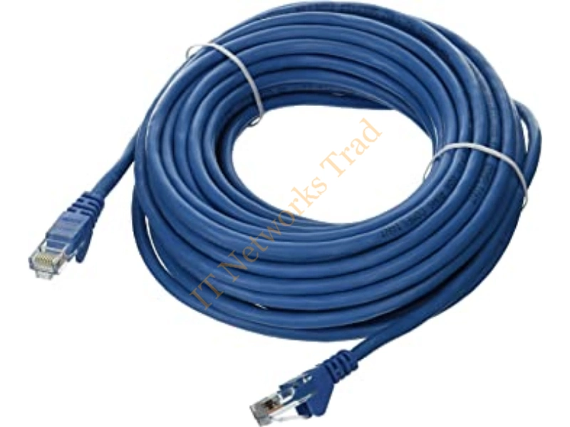 A3L791B01M-BLU Belkin 1M Cat5e Assembled UTP Patch Cable (Blue) Network Ethernet Cable
