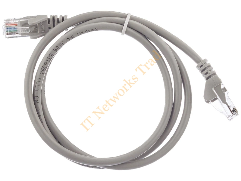 A3L791B01M-GRY Belkin 1M Cat5e UTP Network Patch Cable (Gray) Network Ethernet Cable