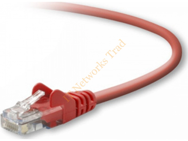 A3L791B02M-YLWS Belkin 2M Cat5e Assembled UTP Network Patch Cable (Yellow) Network Ethernet Cable