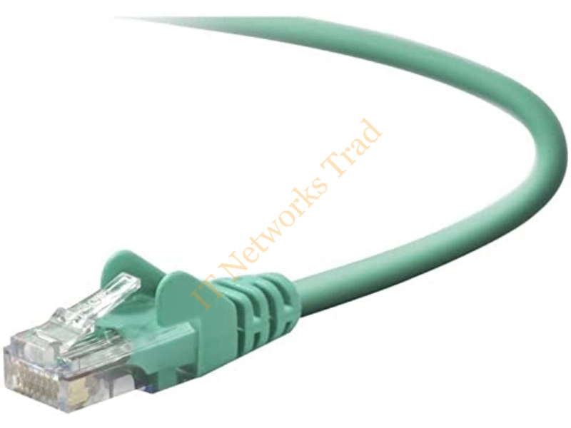 A3L791B03M-GRNS Belkin 3M Cat5e RJ45 Network Patch Cable (Green) Network Ethernet Cable