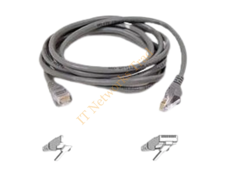 A3L791B03M-S Belkin 3M Cat5e RJ45 Snagless Molded Network Patch Cable Network Ethernet Cable