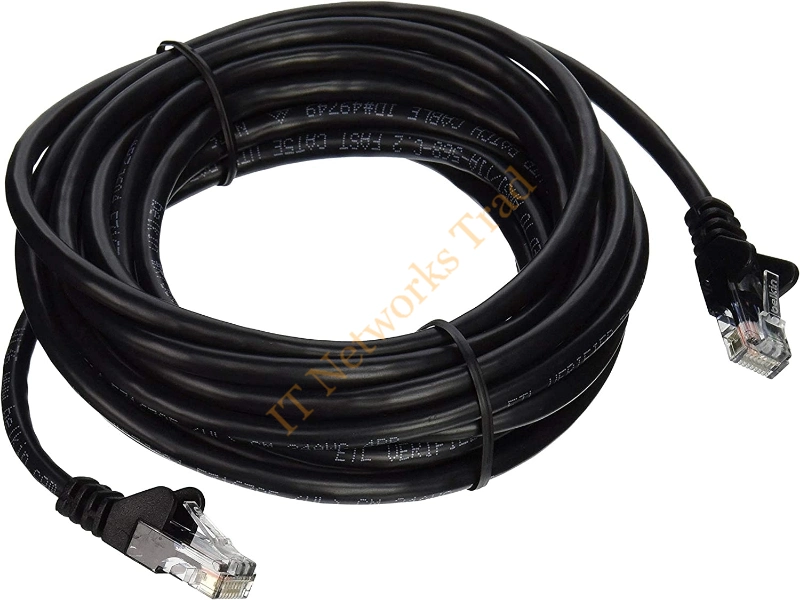 A3L791B05M-BLK Belkin 5M Cat5e Assembled UTP Network Patch Cable (Black) Network Ethernet Cable