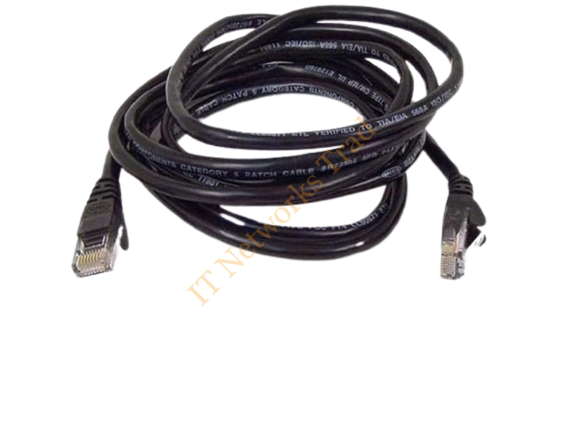 A3L791B05M-BLKS Belkin 5M Cat5e Assembled UTP Network Patch Cable (Black) Network Ethernet Cable