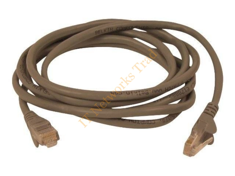 A3L791B05M-S Belkin 5M Cat5e RJ45 Snagless Molded Network Patch Cable Network Ethernet Cable