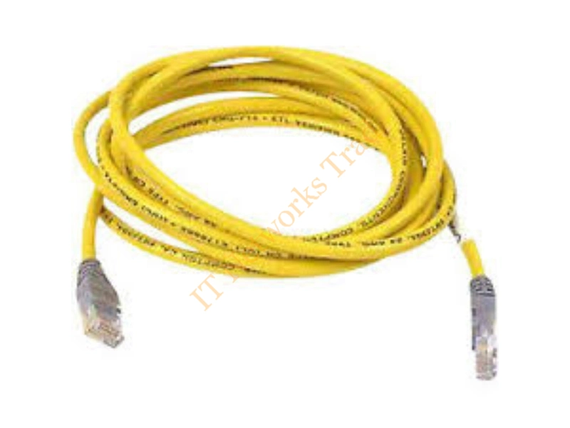 A3L791B10M-YLW Belkin 10M Cat5e RJ45 Assembled UTP Network Patch Cable (Yellow) Network Ethernet Cable