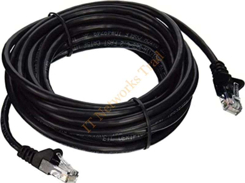 A3L791B15M-BLK Belkin 15M Cat5e Assembled UTP Network Patch Cable (Black) Network Ethernet Cable