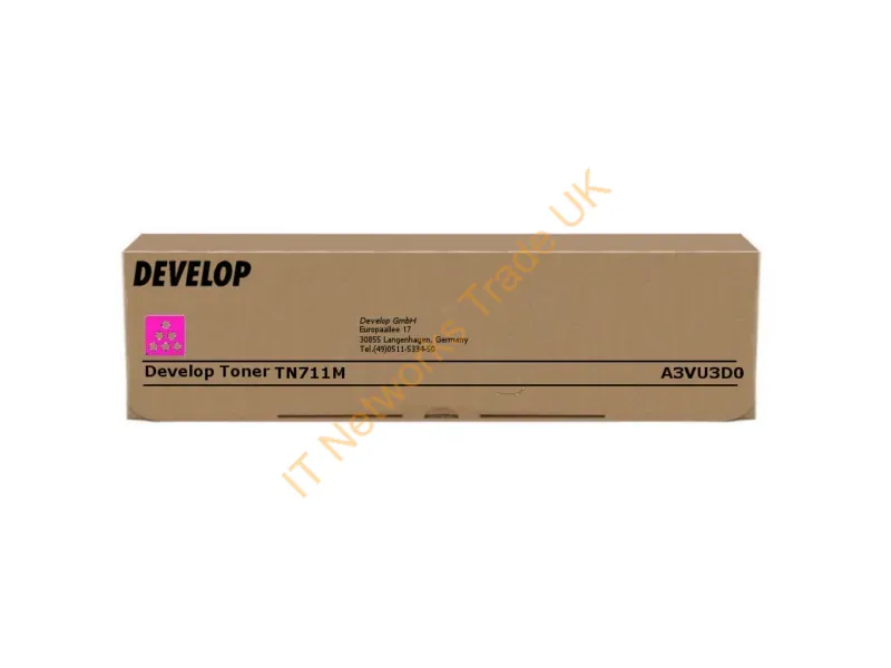 Develop A3VU3D0 (TN-711 M) Toner magenta, 31.5K pages Accessory