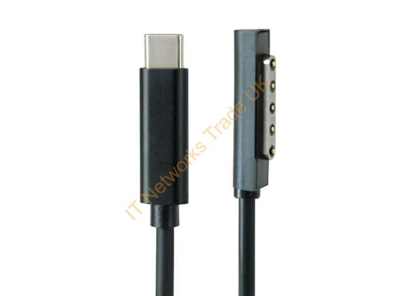 A4-UCMS-SF2 - Jar Systems A4-Ucms-Sf2 Usb Cable 11.8" (0.3 M) Usb C Surface Connect 5-Pin Black