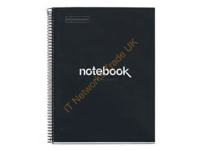 A460490 - Miquelrius Emotions writing notebook A4 80 sheets Black