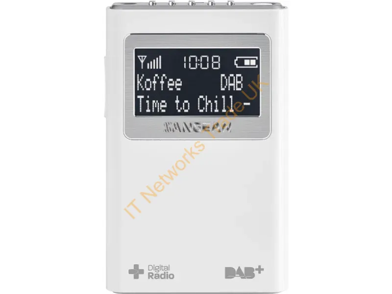 A500313 - Sangean Pocket 390 Portable White