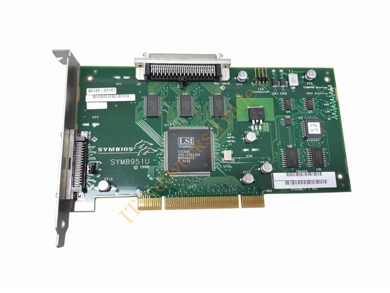 A5149-60001 HP Single Channel PCI SCSI Host Bus Adapter RAID Controller Storage