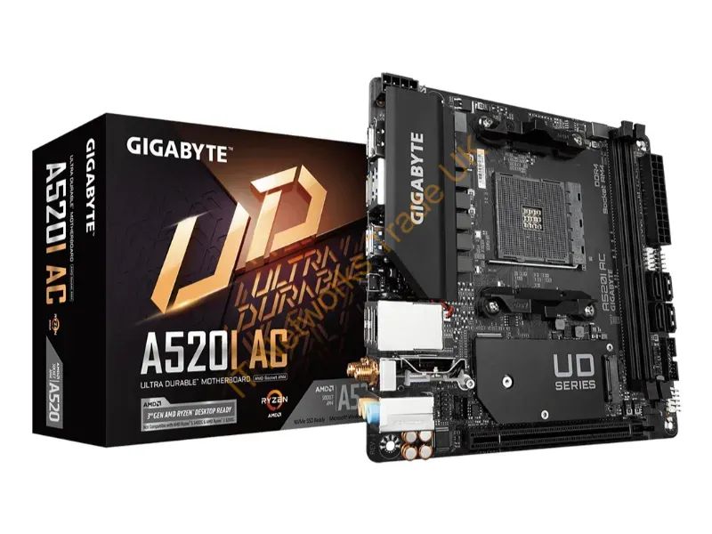 A520IAC - Gigabyte A520I Ac Motherboard Amd A520 Socket Am4 Mini Itx