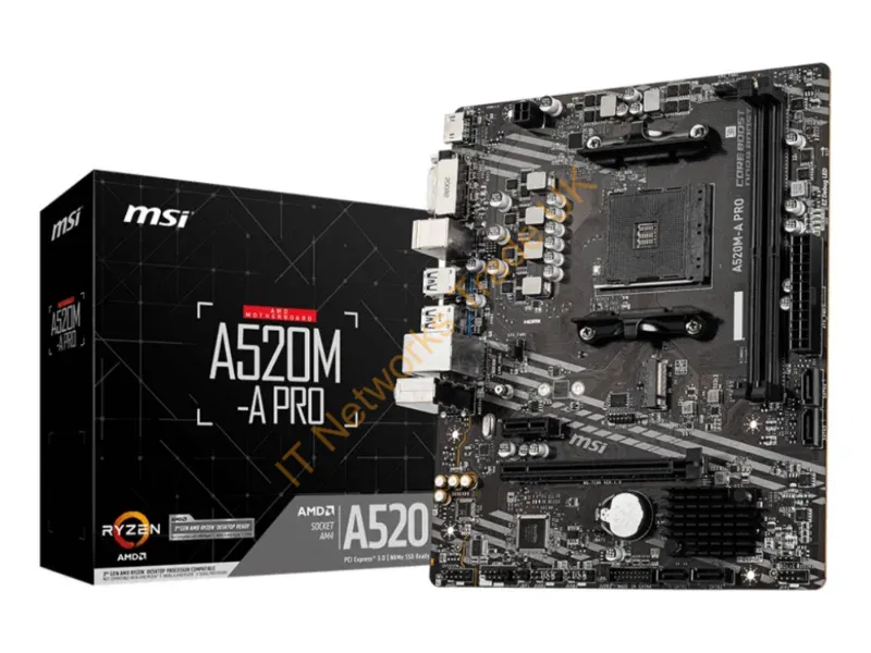A520M-APRO - MSI AM4 A520M-A PRO M-ATX