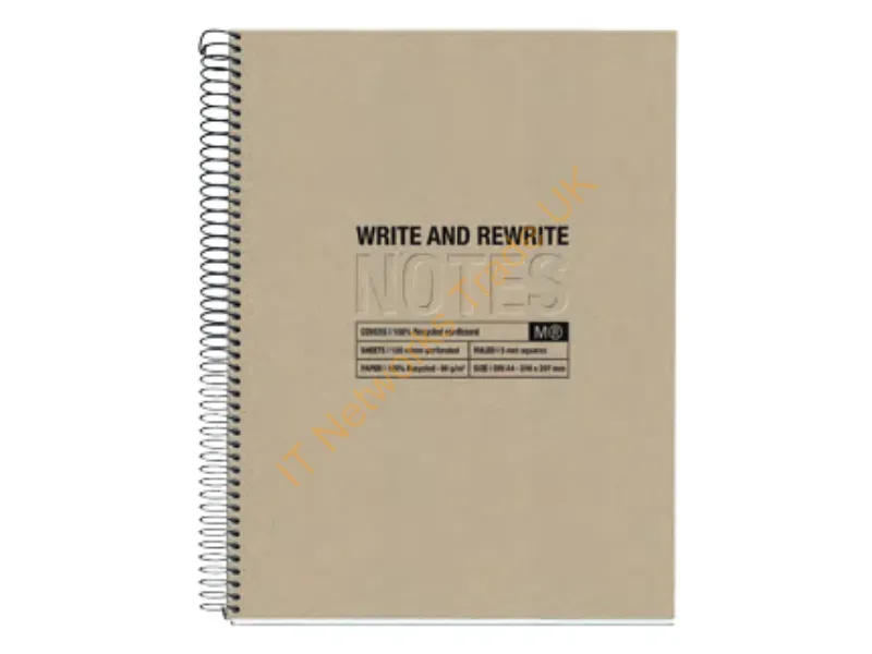 A604779 - Miquelrius ECO Design writing notebook A5 120 sheets Beige
