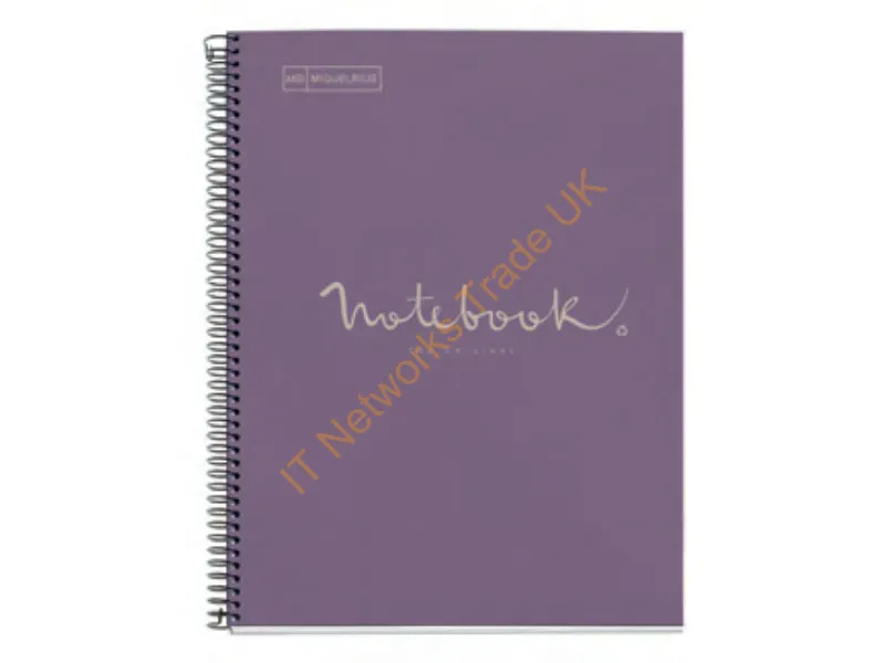 A609026 - Miquelrius ECO Emotions writing notebook A4 80 sheets Purple