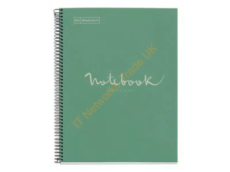 A613351 - Miquelrius ECO Emotions writing notebook A4 80 sheets Green